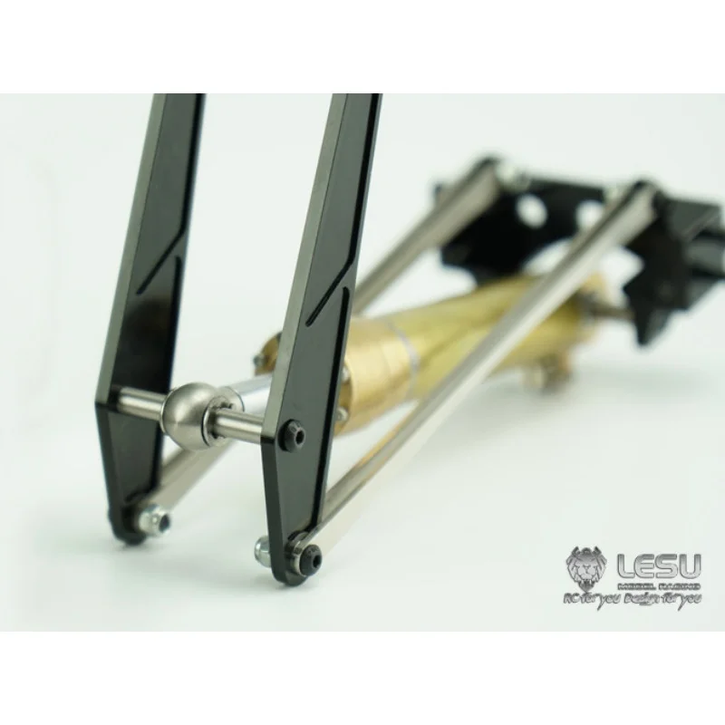 RC 1/14 LESU Hydraulic Device for Tamiya Hydraulic Excavator Loader Dump Truck for SCANIA MAN VOLVO Trailer Tipper DIY Parts