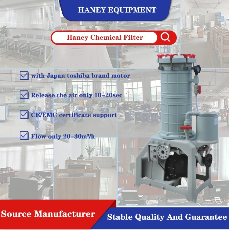 Haney Industrial Water Filter System Industrial Filter Element Acid Chemical Liquid Filter