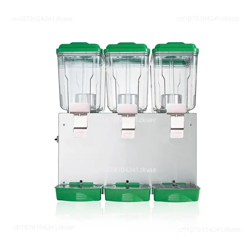 3 Tanks Commercial Table Top Rotating Refrigerated Juice Dispenser For Sale