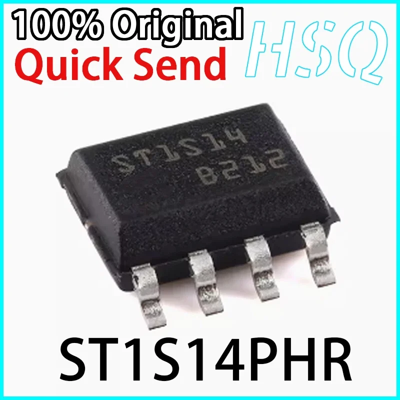 2PCS Original ST1S14PHR ST1S14 SOP8 3A Step-down Switch Regulator Chip Brand New in Stock