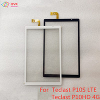 +Glass Film 10.1Inch 2.5D Glass For Teclast P10HD 4G / Teclast P10S LTE Capacitive touch screen panel PXA29A011/Angs-ctp-101350A