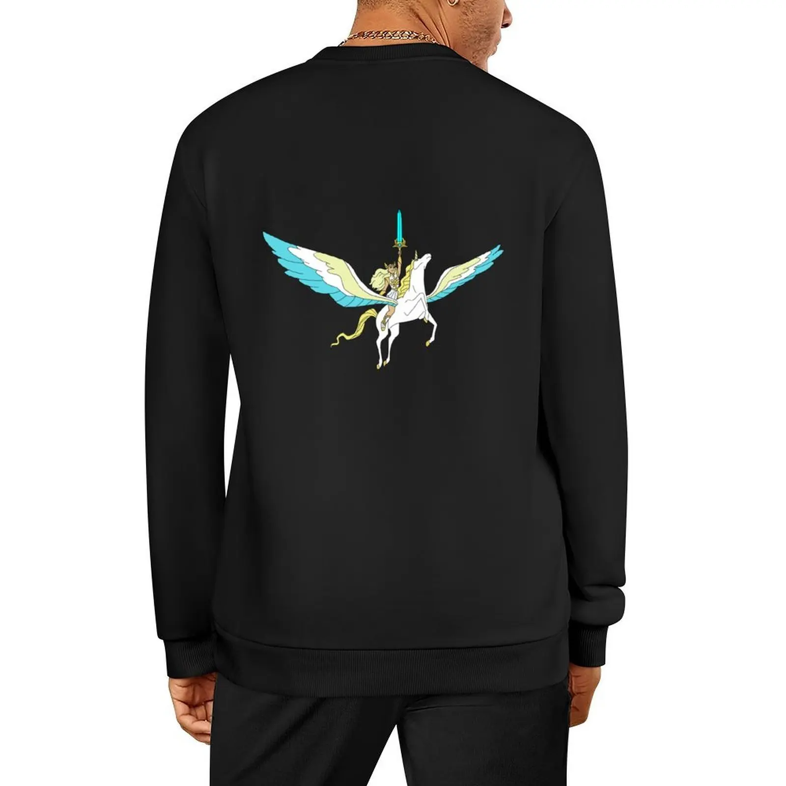 

She-Ra and Swift Wind Pullover anime clothes male clothes men's winter sweater korean autumn clothes aesthetic sweatshirts