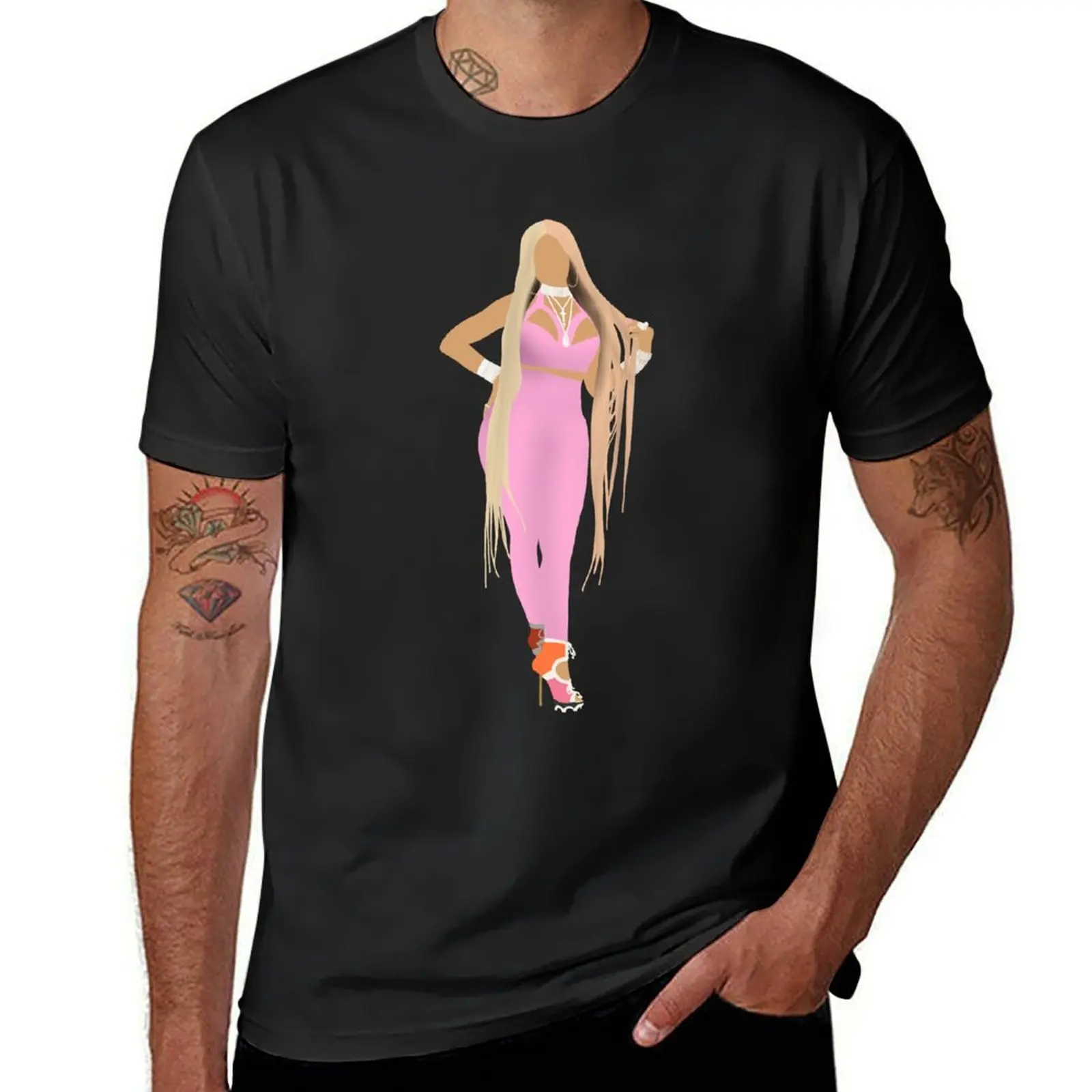 

Nicki Minaj T-Shirt for a boy summer top summer clothes mens clothing