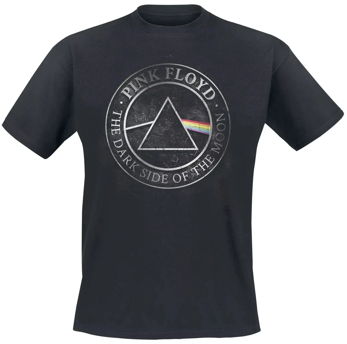 Pink Floyd The Dark Side of the Moon T-Shirt for Men Women, Retro Rock Band Graphic Tee, Oversized Cotton Music Top Streetwear