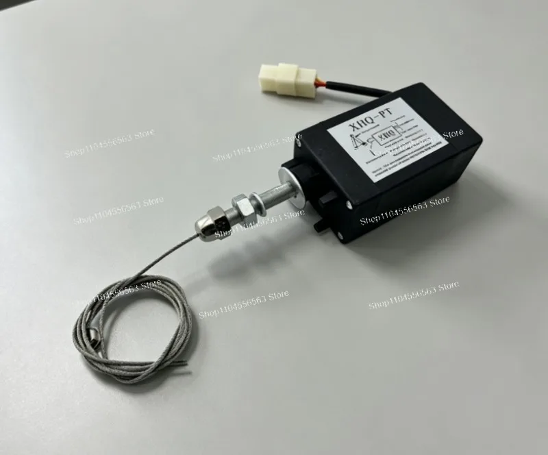 Normal Open DC12V Diesel Engine Stop Solenoid XHQ-PT, Flameout Magnetic Valve Power On Pull Type for Generator