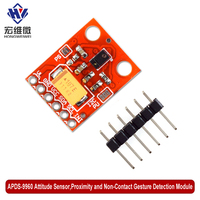 GY-9960 APDS-9960 3.3V Proximity Detection And Non-Contact Gesture Detection RGB Attitude Sensor For Arduino I2C IIC Breakout