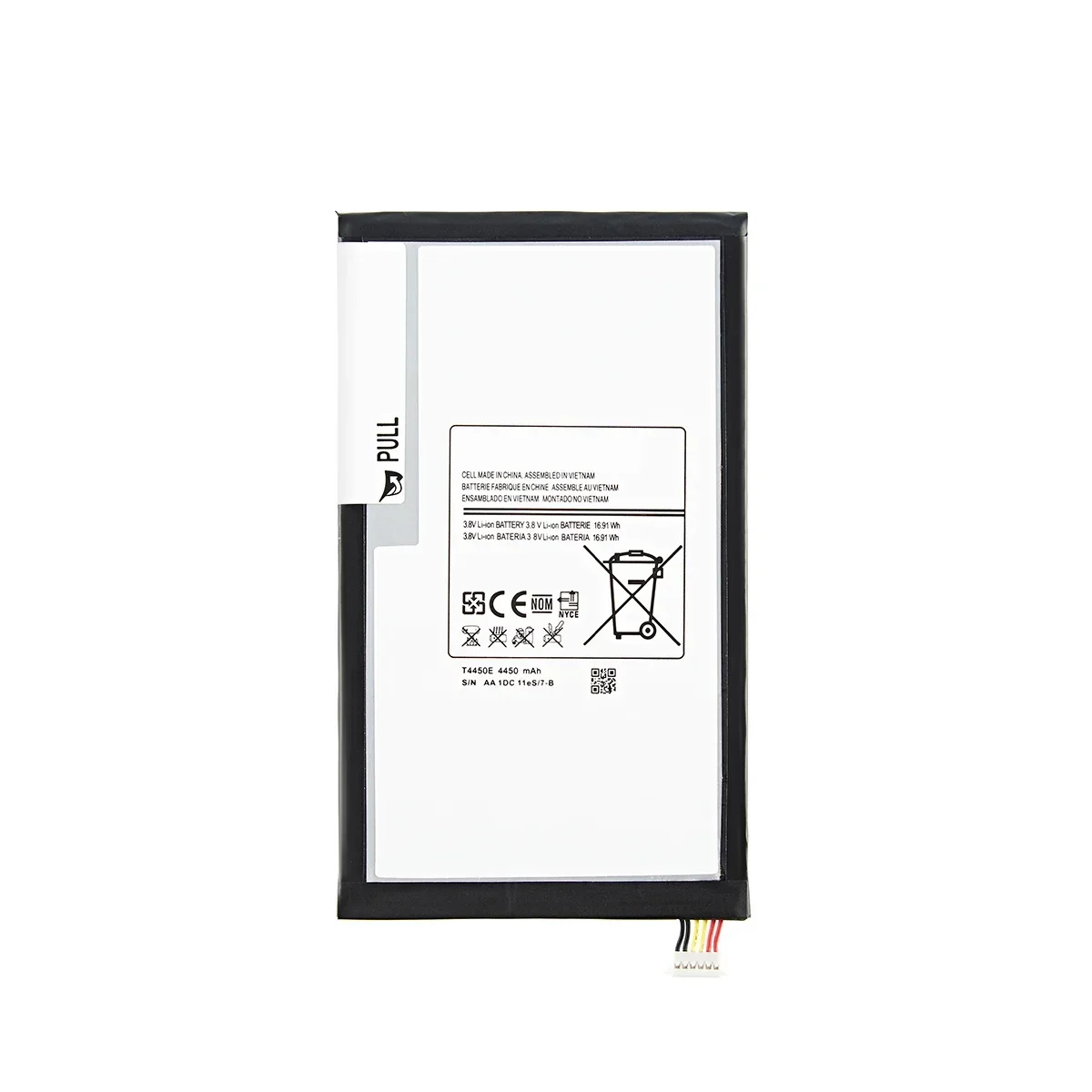 Brand New Tablet T4450E Battery 4450mAh For Samsung Galaxy Tab 3 8.0'' T310 T311 T315 SM-T310 T3110 E0288 E0396