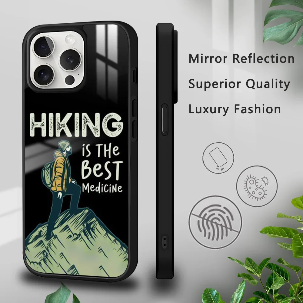 Hiking Extreme Outdoor Sports Phone Case For IPhone 16 15 14 13 12 11 Pro Xs Max Mini Plus Celulares Hard Funda