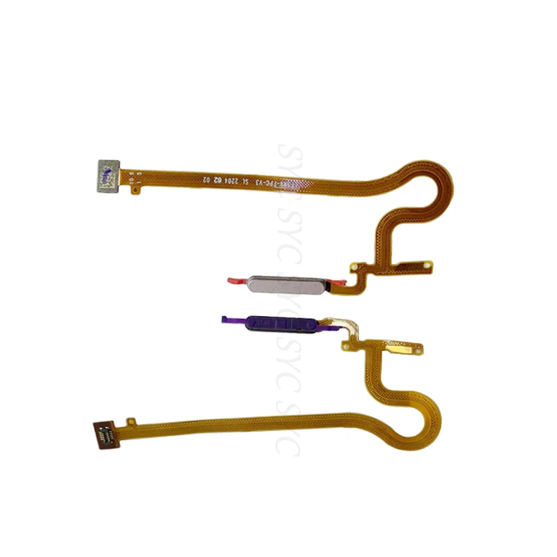 Fingerprint Sensor Button Flex Cable Ribbon For VIVO Y21 Y21S Y33S Key Touch Sensor Flex Replacement Parts