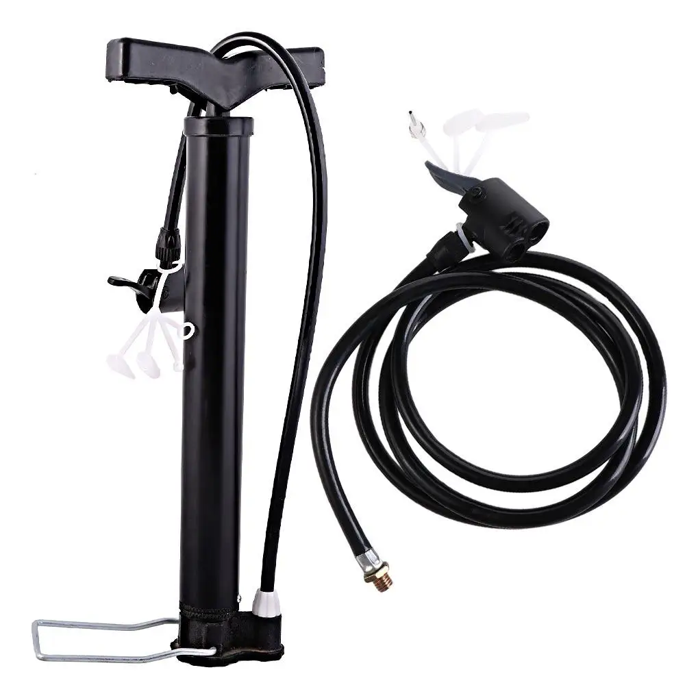 Lengthened Bicycle Pump Hose French Nozzles Anti-freeze Air Pump Connector 125cm 2 in 1 Air Pump Extension Tube