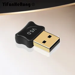 Bluetooth-compatible 5.0 Adapter USB Transmitter for Pc Computer Receptor Laptop Earphone Audio Printer Data Dongle Receiver