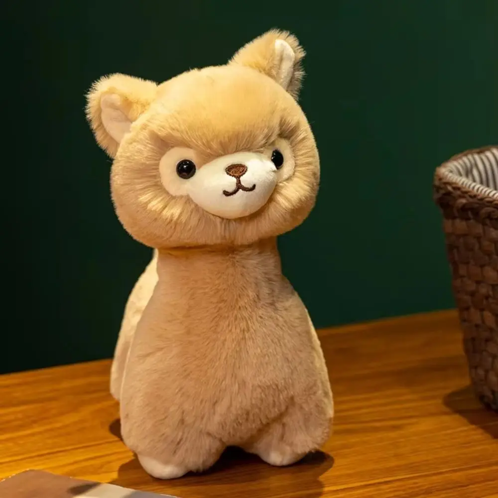

Cute PP Cotton Alpaca Plush Toys Fluffy Collection Plush Llama Dolls Soft Comfortable Animals Stuffed Toys Children's Day