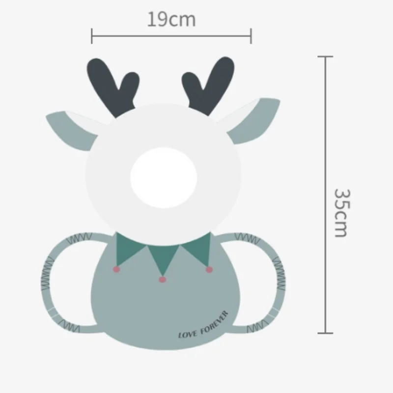 Baby Head Protection Backpack Pillow Toddler Head Safety Pad Cushion Anti-fall Head Protection Pillow Highly Elastic Breathable