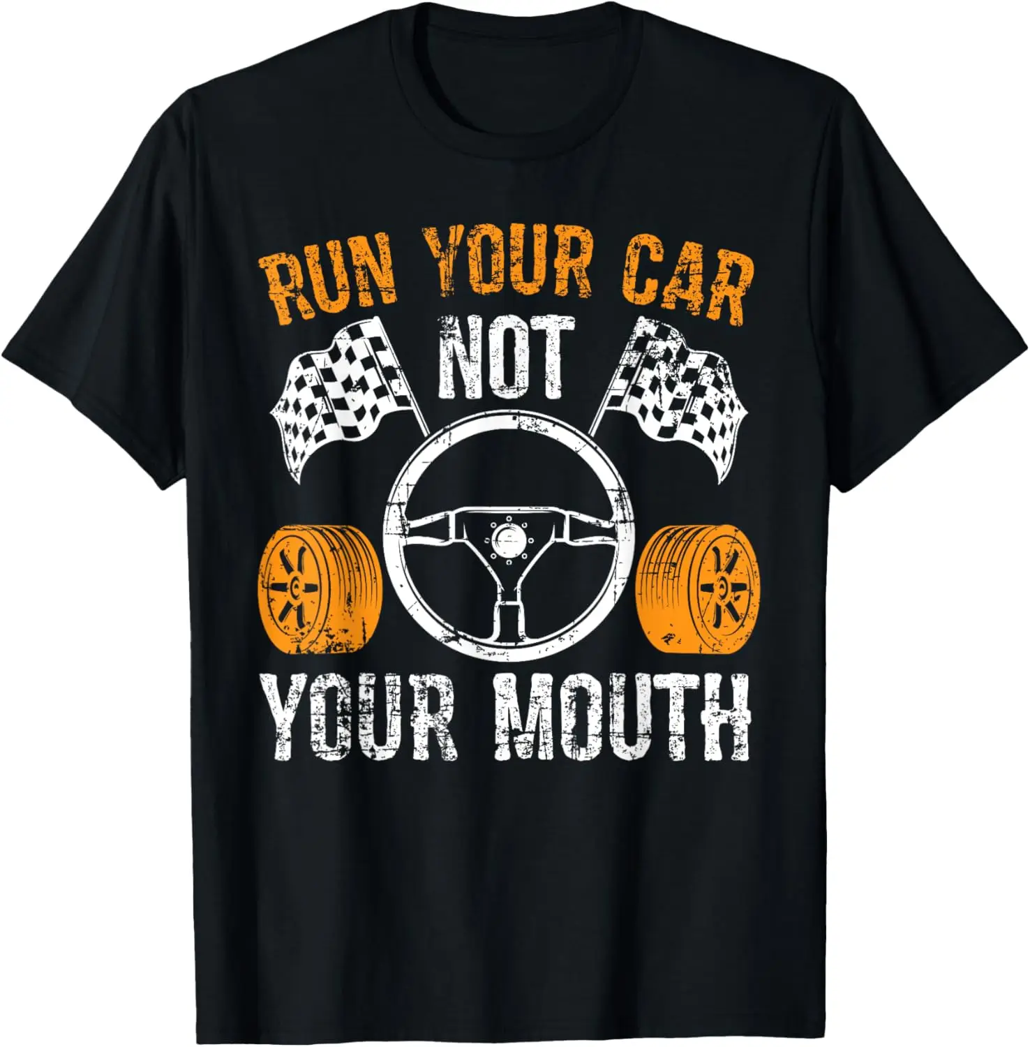 

Racing instead of talking Motorsport T-Shirt Motorcycle