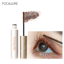 Wholesale FOCALLURE Silk Fiber Eyelash Mascara Waterproof Long Lasting Curling Lengthening Eye Lash Extension Makeup Cosmetics