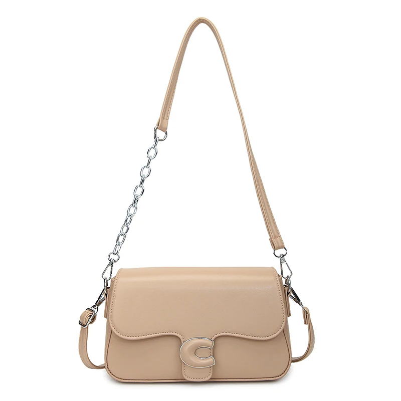 

​​2025 SS Curated Solid-Color Square Bag, Architectural Shoulder Purse for Women, Refined Day to Night Commuter Tote