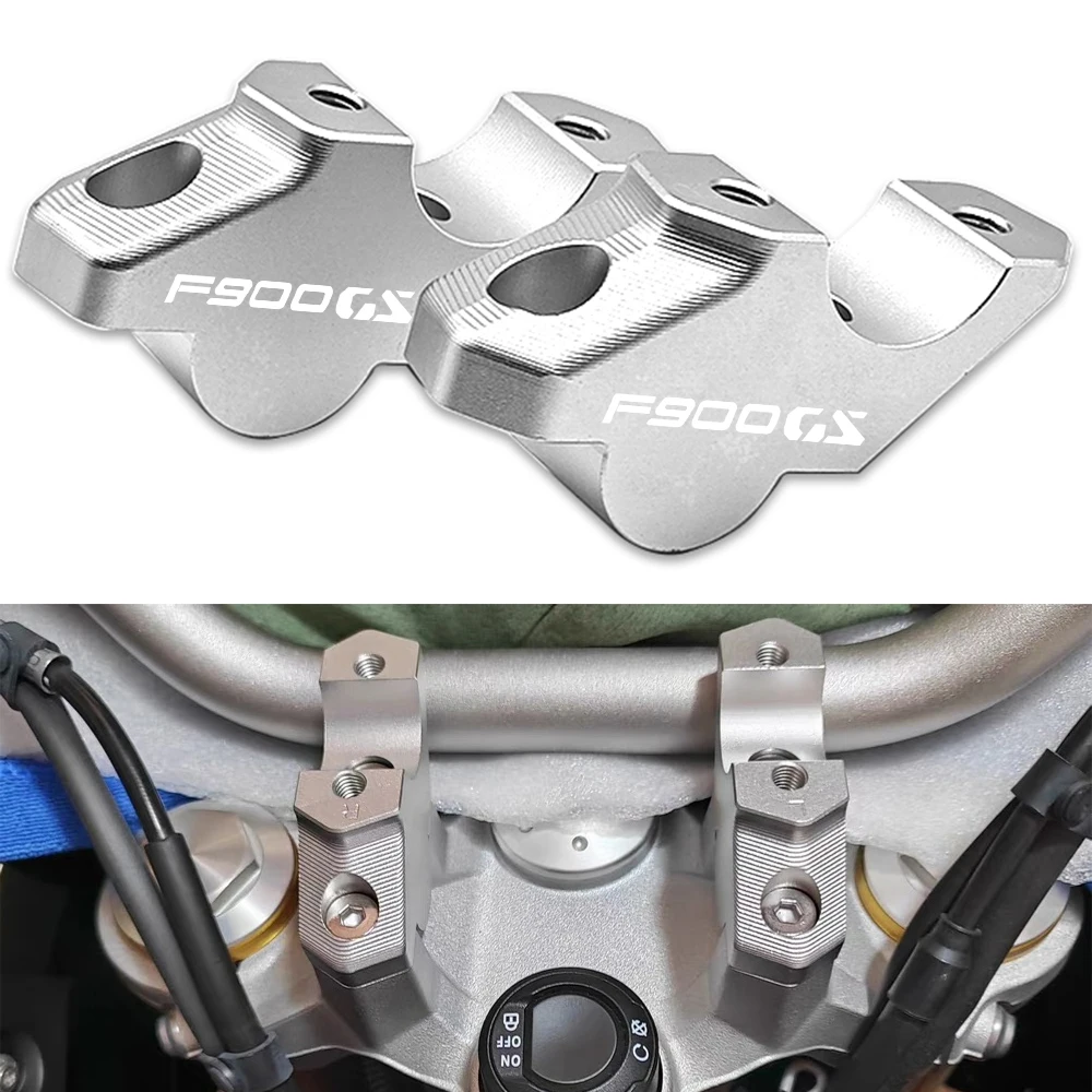 

Для мотоциклов BMW F900GS F 900 GS Adventure 2024-: Аксессуары для F 900GS ADV, удлинитель руля, адаптер-крепление для руля Drag Handle Bar Clamp