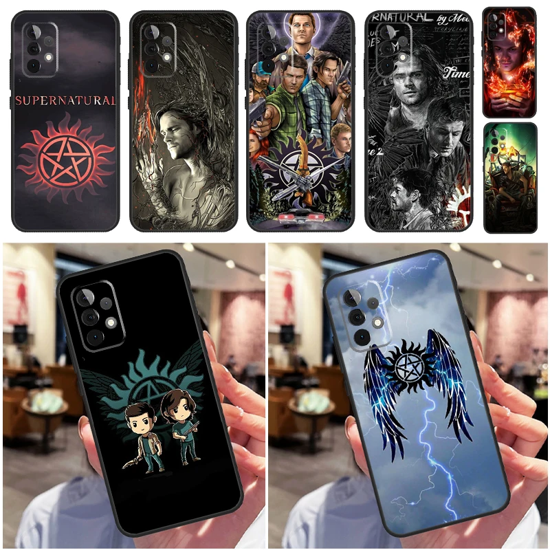 Supernatural TV Show Case For Samsung Galaxy A54 A34 A14 A52 A72 A13 A33 A53 A73 A51 A71 A12 A22 A32 Cover