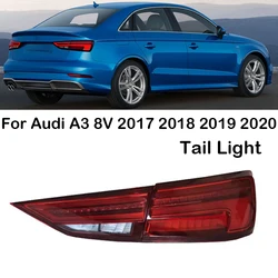 For Audi A3 8V 2017 2018 2019 2020 LED Rear Tail Light Turn Signal Light Stop Brake Warning Lamp Tail Lamp Assembly 8V5945092A