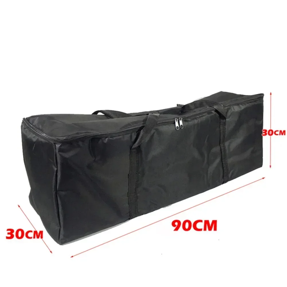 Paquete de bolsas de almacenamiento de gran capacidad, 90x30x30cm de capacidad, pesca, gran peso ligero, tela Oxford, caña Ree a prueba de golpes