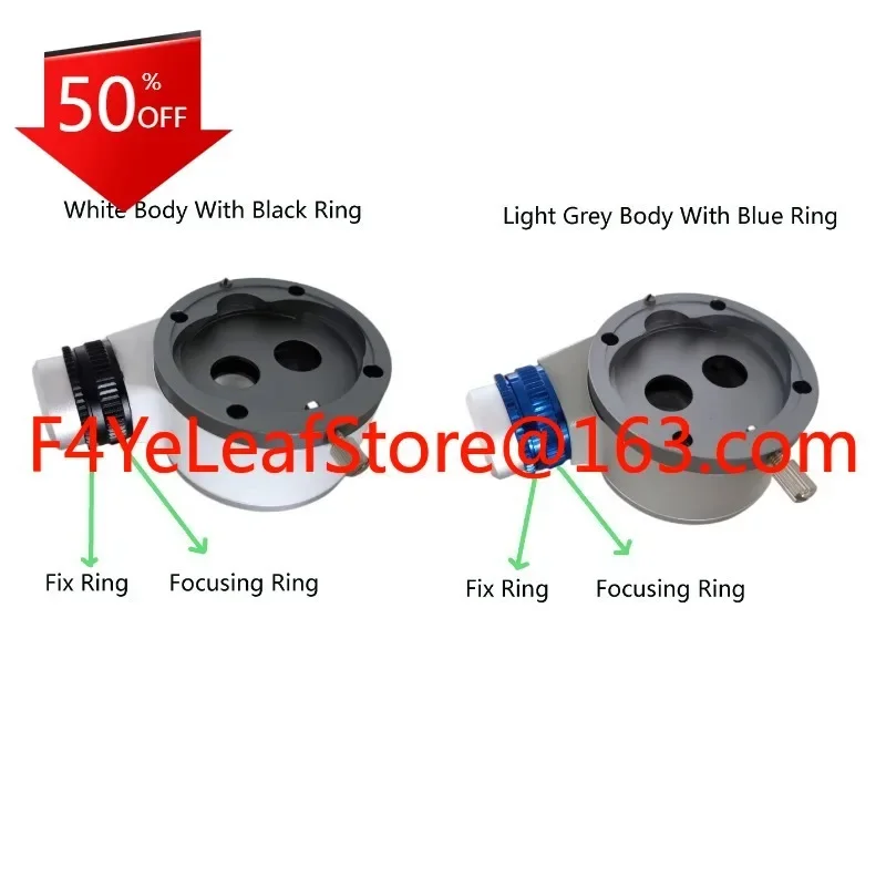 Mathiateur de faisceau intégré adaptateur ccd, accessoires de diviseur de lumière pour microscope/ colposcope rapport 5-5 2-8 vidéo/système de caméra