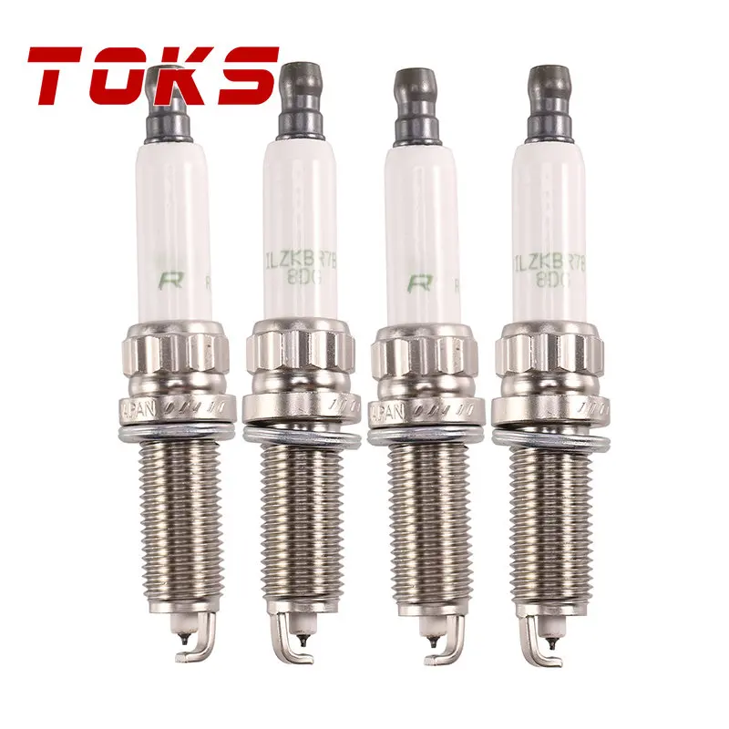 4PCS Iridium Spark Plug 95770 ILZKBR7B8DG 0242129512 for Peugeot 208 308 CC I Citroen DS4/5 Mini John Cooper 1.6