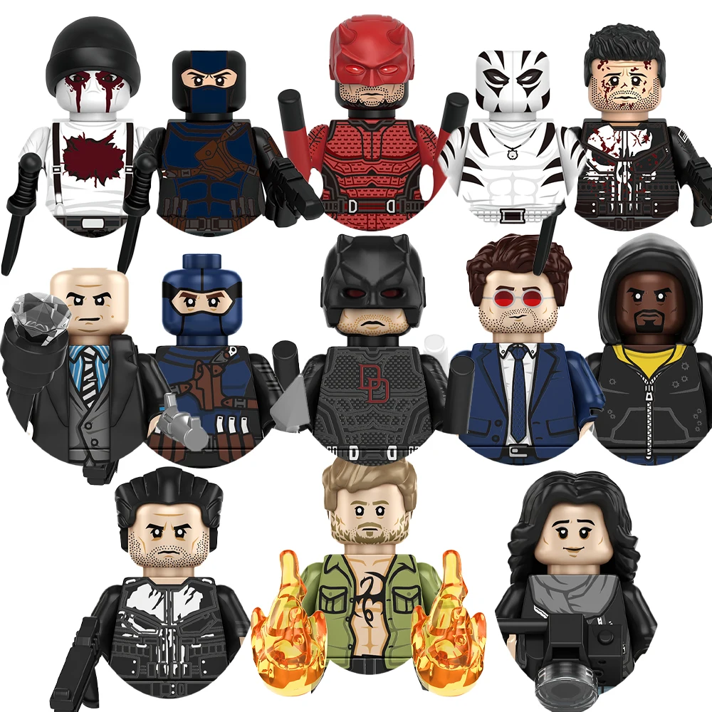 

Marvel Legends Daredevil 2026 New Building Blocks Daredevil Bricks For Toys Gifts Children Mini Action Figures Party GIFTS