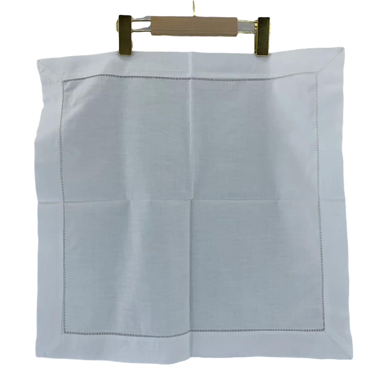 Napkins Wedding White Hemstitched Linen Table  20x20-inch