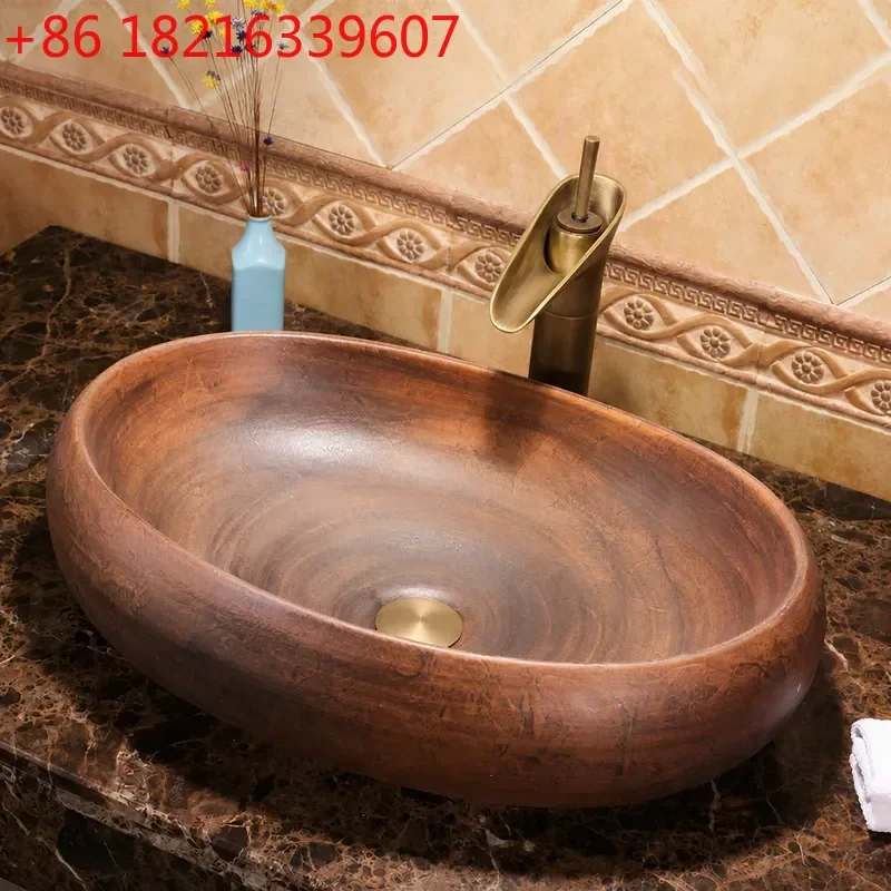 YAO Jingshen Ceramic Art Basin Household Washing Table Basin Toilet Sink JS-61016