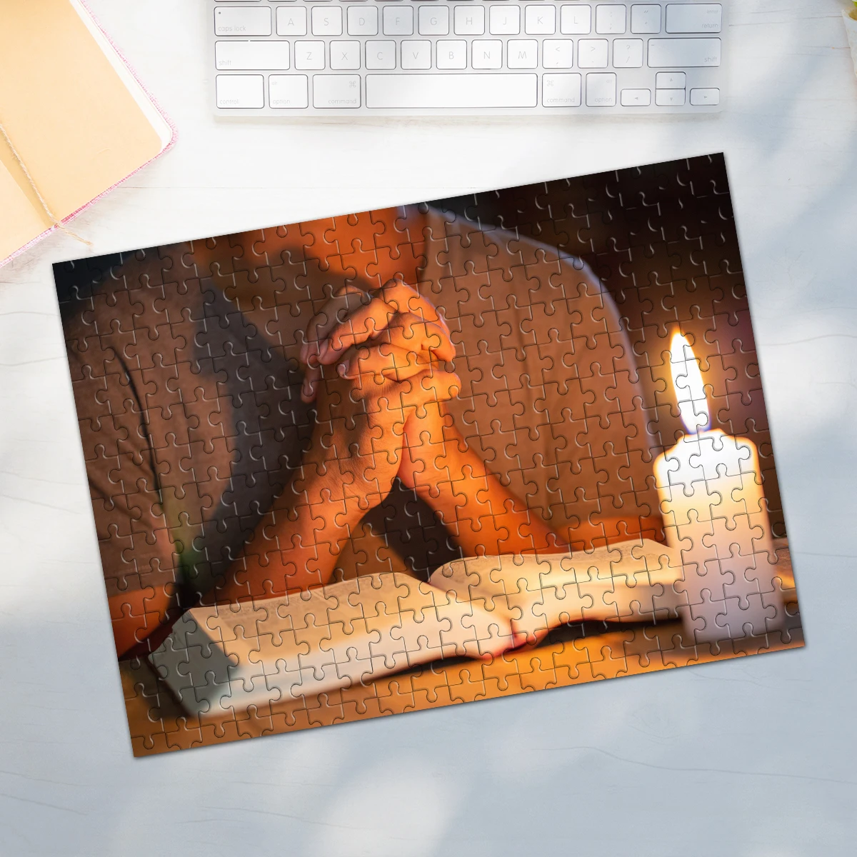 35/300/500/1045pcs Personalized Custom Photo Puzzle Selfie Ornamental Exquisite Personalized Gifts