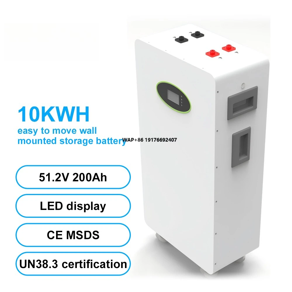 Solar Battery 12v 200ah Lithium Energy Storage 48v Stack Lifepo4 Energy Storage Battery 51.2v Lithium Solar