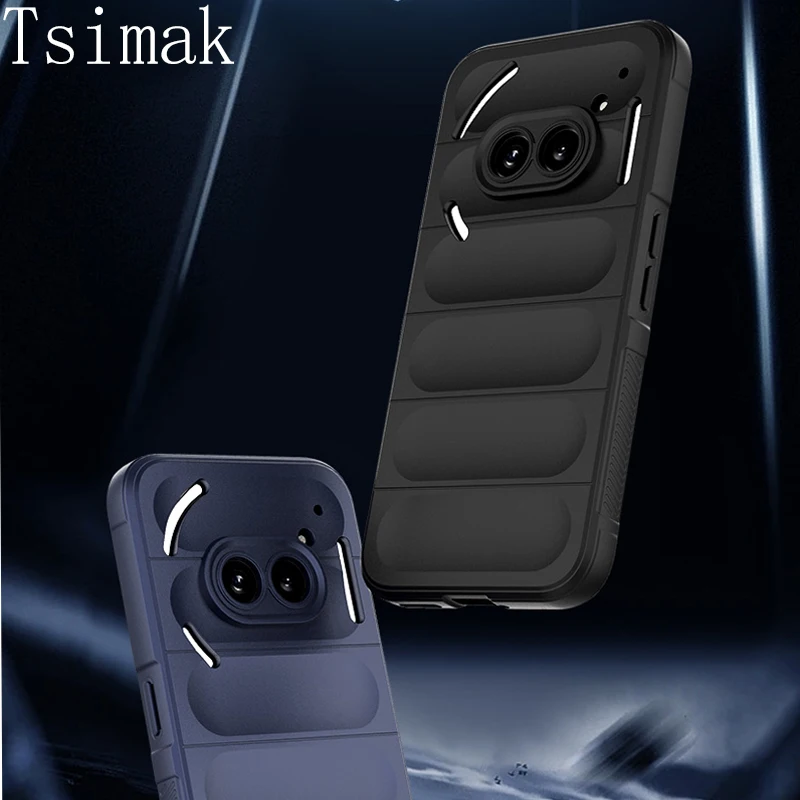 Shockproof Case For Nothing Phone 2A (2a) 5G Phone Cover Bumper Liquid Silicone Back Coque for Nothing Phone 2A 5G A142 Fundas