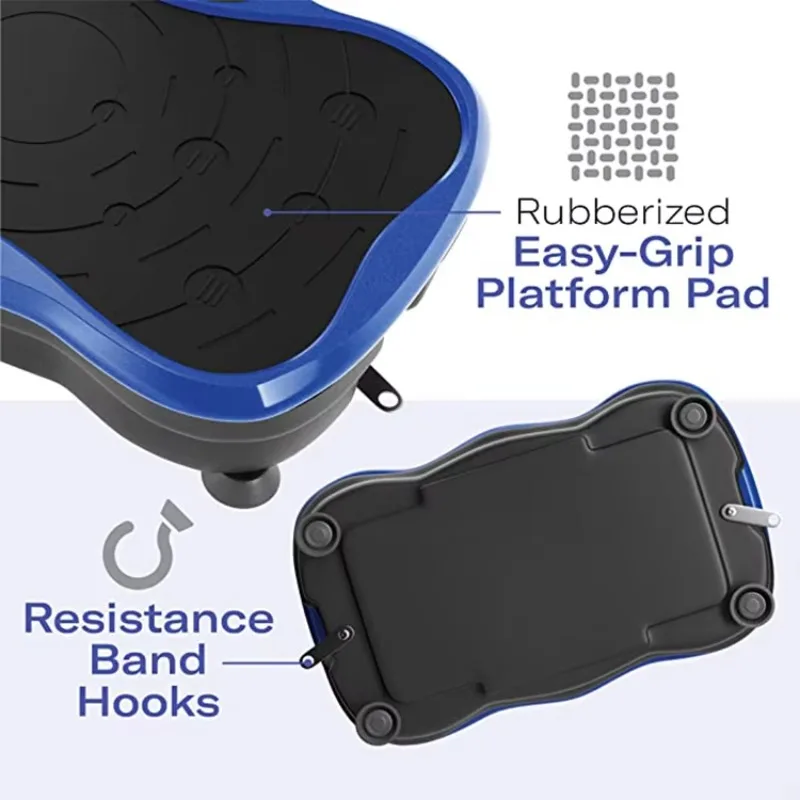 

New Crazy Fit Ultrathin Body Slimmer Vertical Direction Oscillating Platform Portable Massage Vibration Plate Machine