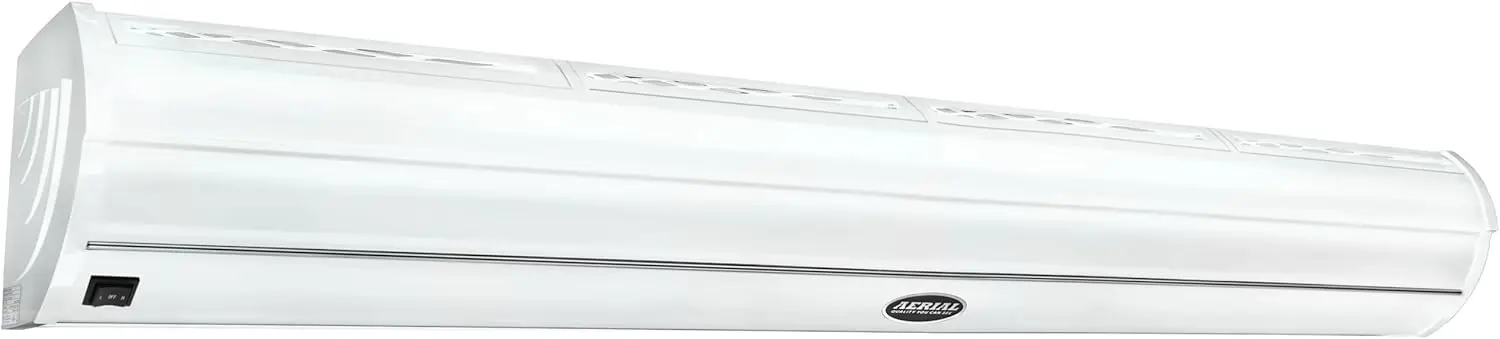 Air Curtain Fan - White 60 Inch Air Door - UL Certified Heavy Duty - Commercial Super Power Indoor Over D