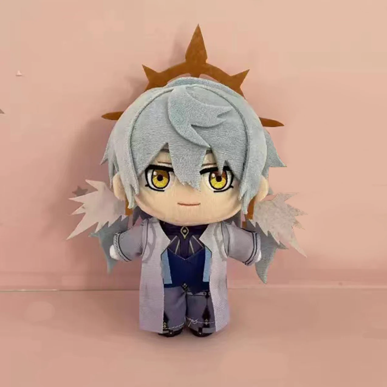 20 cm Honkai: Star Rail Peluche Bambola domenicale Yan qing Giocattolo Catoon Cosplay Carino Morbido Peluche Cuscino Compleanno Regalo Di Natale