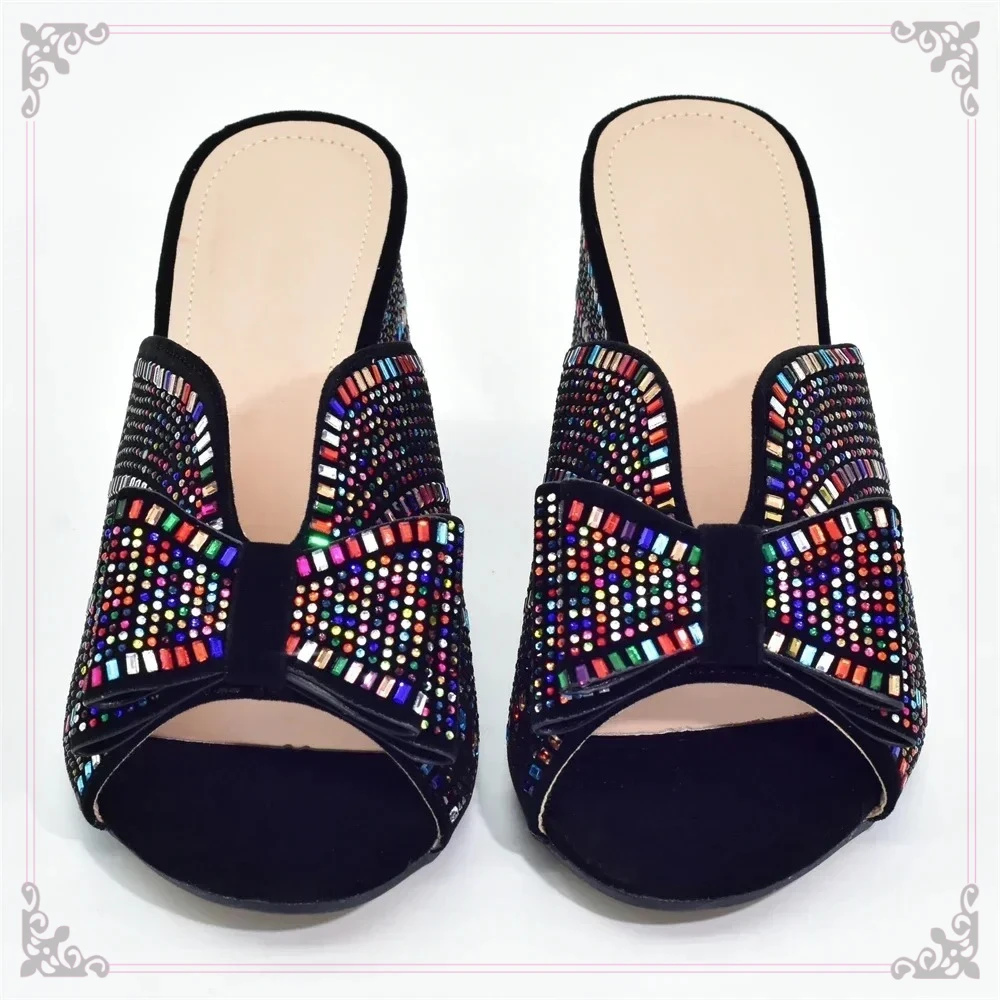 Luxury Women Pumps 2025 New Elegant Rhinestone Platform High Heels Large Size Women Shoes Party Heel Women Sandals Zapatos Mujer