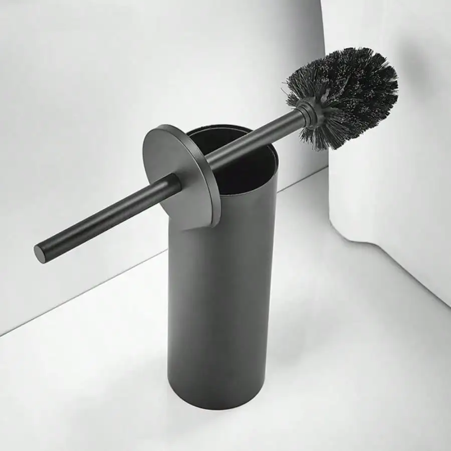 

1PC Toilet Brush And Holder Set Toilet Bowl Brush For Bathroom With Long Handle Stainless Steel Toilet Cleaner Brush
