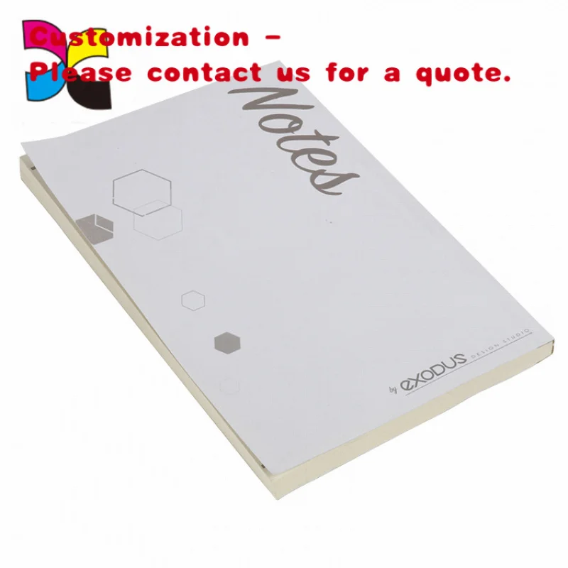 

custom.Silver Hot Stamping,Cover Blue or Green Printing Grid Paper 0.75 Notebook