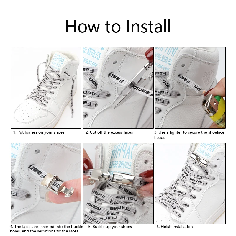 1 пара, эластичные шнурки для обуви