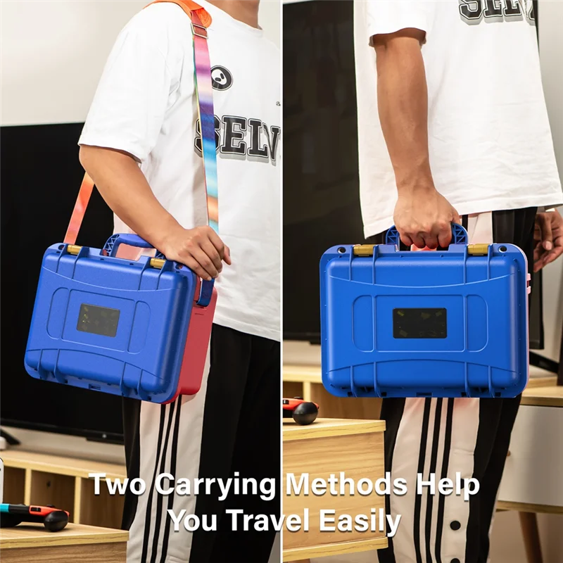 

APPLIA-Hard Travel Case With Soft Lining For Nintendo For Switch 2 Controller Storage Accessories Carrying Case