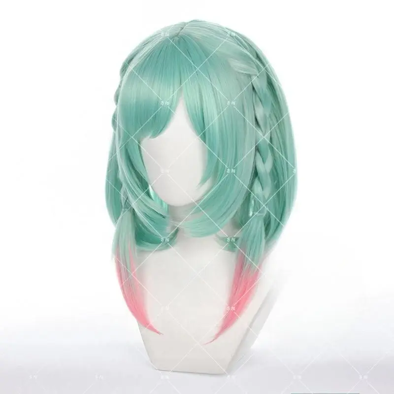 

Парик для косплея - матовые шелковые волосы яо (Король славы), ограниченная серия кожи святого Валентина, градационный цвет, ролевая игра в стиле аниме