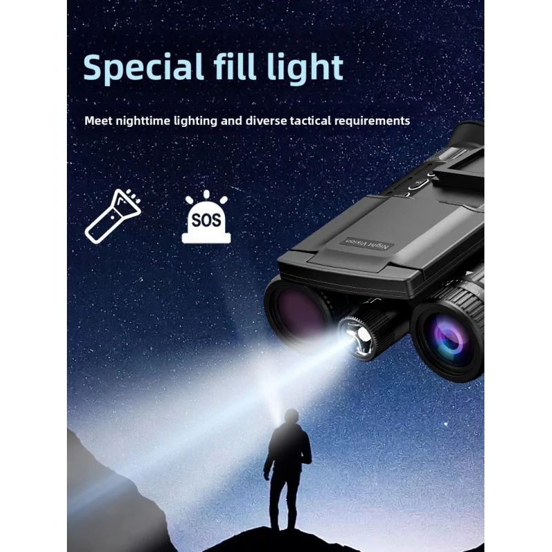 تصميم جهاز رؤية ليلية مثبت على الرأس بشاشتين لتجربة التلسكوب الرقمي الخارجي #4