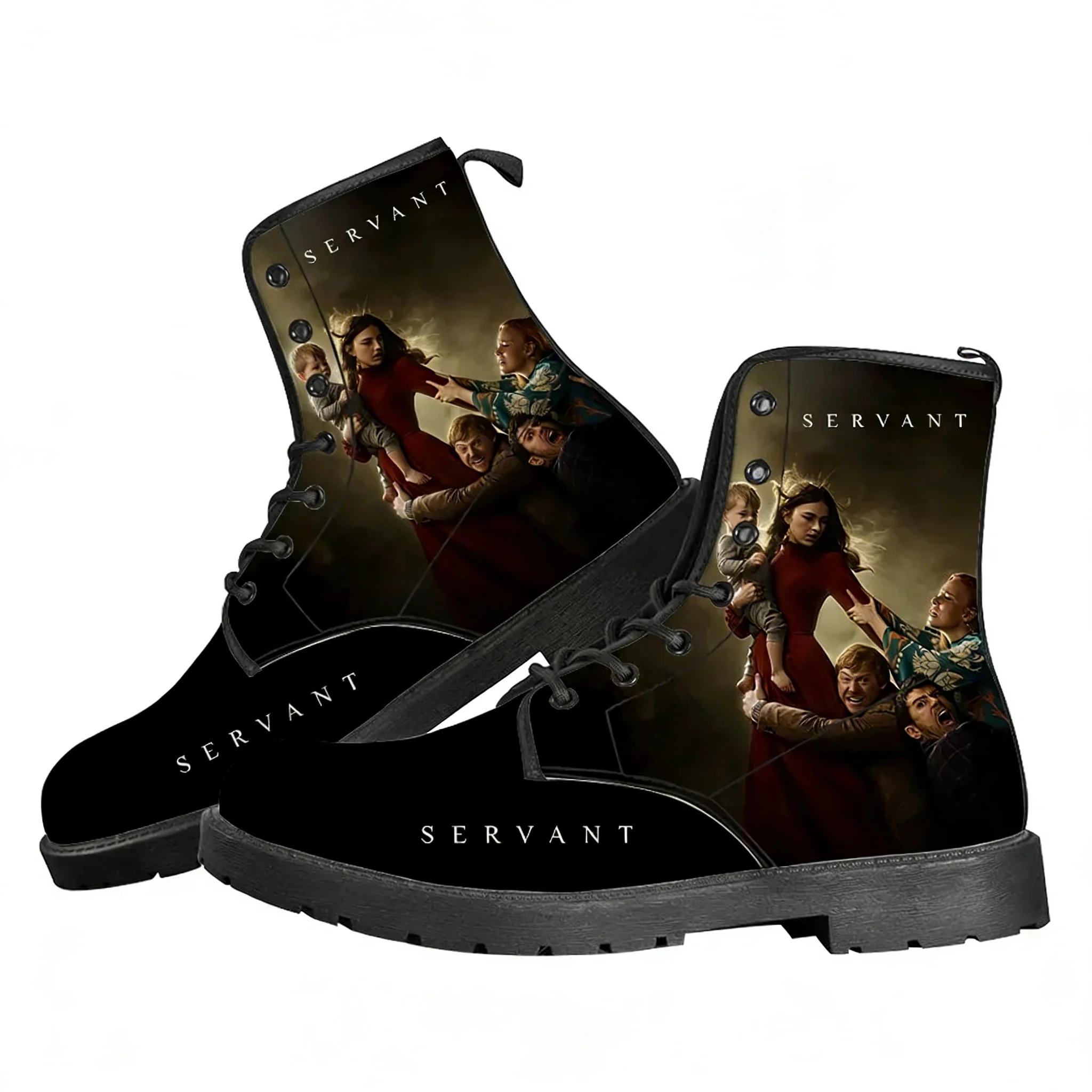 

Servant Boot Mens Womens Teenager Casual Boot Outdoor High Quality Personalized Casual Lightweight Pattern Custom Made Shoes