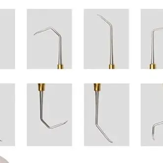 Dental Maxillary Sinus Lifting Kit 8Pcs Periosteal Separator For Implant Surgery Soft Tissue External Lift Instrument