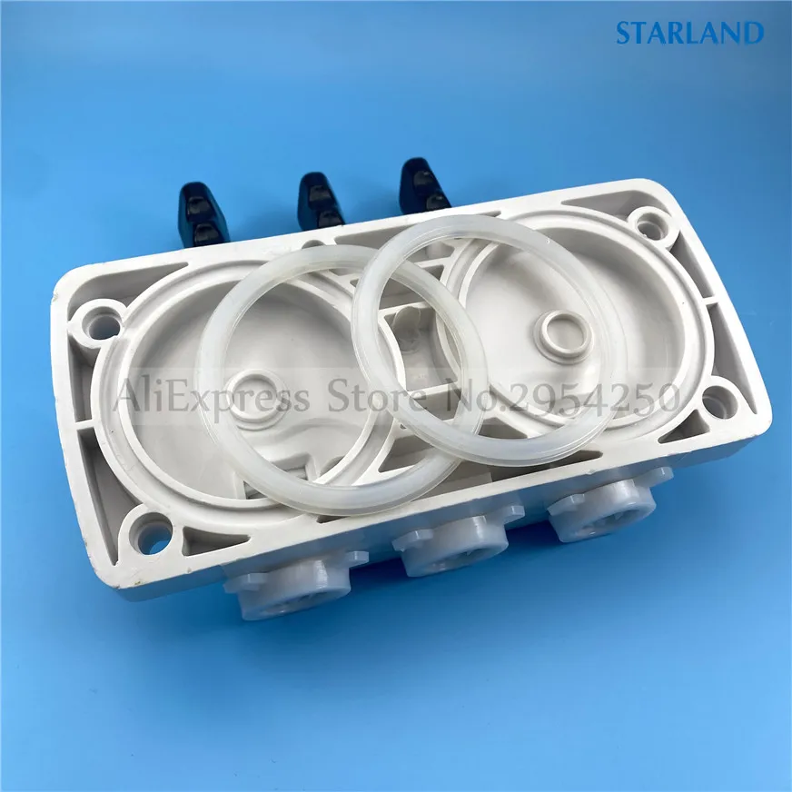 Bonita pieza de repuesto de bloque de Panel frontal BQL, accesorios para máquina de helado de servicio suave para máquina de helado comercial