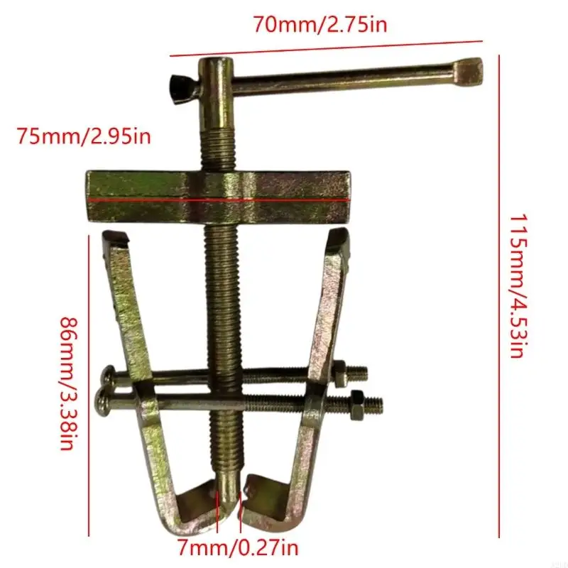 A2UD 3 pulgadas engranaje 2 jaw para máquina rodamiento del generador rodamiento bomba calidad