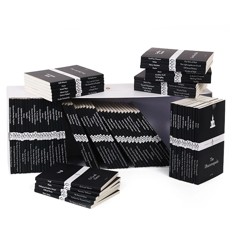 80pcs/set Little Black Classics Box Set, Penguin Classics English Books, Short Stories & Anthologies 9780141398877