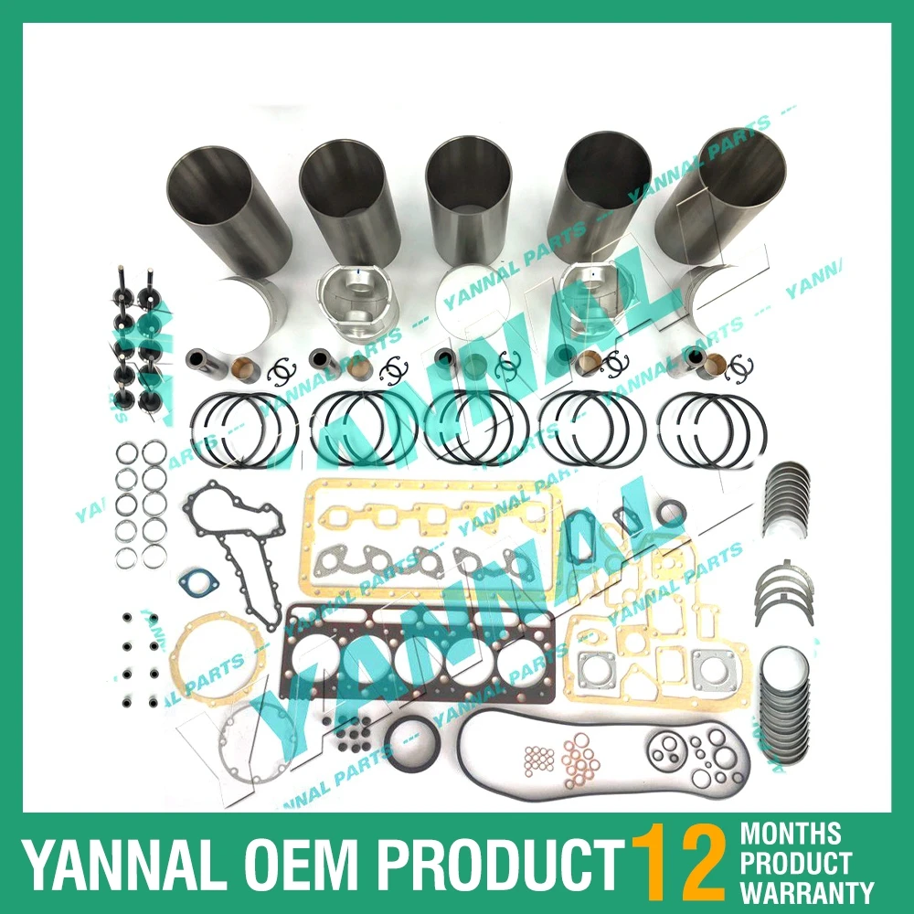 

5 Cylinder F2800 Overhaul Rebuild Kit for Kubota Engine