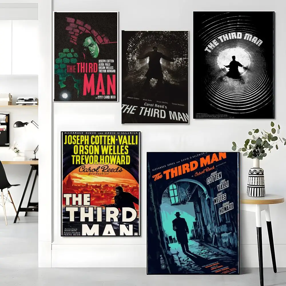 classic movie T-The Third Man-N Painting Calligraphy Artwork for Living Room Bedroom Office Home Decor