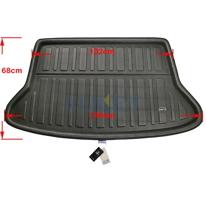 Rear Trunk Mat Cargo For SUZUKI SX4 Hatchback SEDICI Boot Liner 2006-2013 Tray Floor Carpet Protector 2007 2008 - 2011 2012